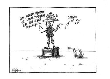Hubbard, James, 1949- : 'Fiji, Nigeria, Pakistan, Sri Lanka, Zimbabwe and any other miscreants... Listen in!!' 03 November 2011