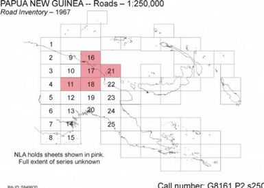 Road inventory / Department of Public Works, Territory of Papua & New Guinea ; produced by Laurie & Montgomerie