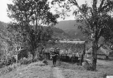 building, valley, back burden, porch, roof, back, mountain, landscape, back load, photograph, ph