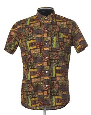 Wela 'Tiki culture' Aloha shirt