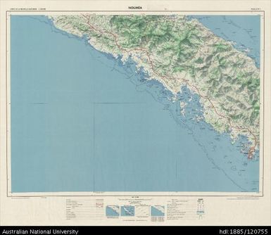 New Caledonia, Noumea, Sheet 2, 1:200 000