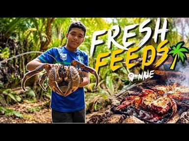 How To Catch & Cook An Uga In Niue | Fresh Feeds