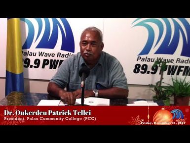 PCC Updates Talk Show with Dr. Patrick Tellei (12/31/2021)