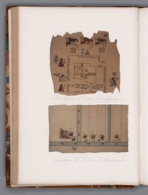 XII. Genealogie des princes d'Azcapozalco, 51. (with) Piece de proces en ecriture hieroglyphique, 55.