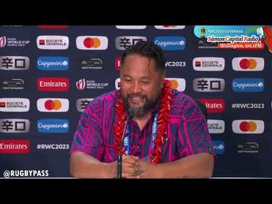 Post-Match Press Conference - Manu Sāmoa v Chile - Sāmoa Capital Radio - RWC2023