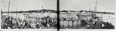 The wharf at Suva, Fiji