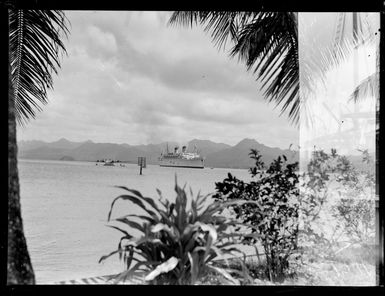 Ship Mariposa in Suva Harbour, Fiji