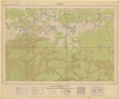 Ambunti, New Guinea / drawn and reproduced by L.H.Q. (Aust.) Cartographic Company