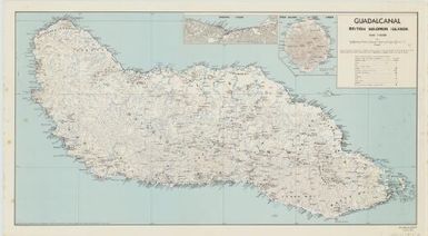 Guadalcanal, British Solomon Islands / revised, redrawn and contours added March 1968 by Departments of Geological Surveys and Lands & Surveys