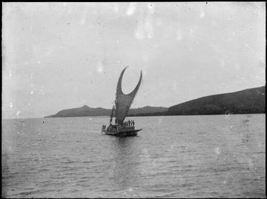 Lakatoi, an ocean going sailing canoe, Papua, ca. 1923 / Sarah Chinnery