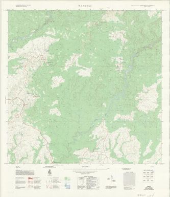 New Guinea 1:25,000: Wamungu (Sheet 7690-III NE)