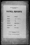 Patrol Reports. Western District, Lake Murray, 1971 - 1972