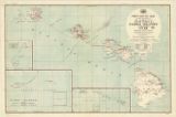 Post route map of the territory of Hawaii, Samoa Islands and the Island of Guam : showing Post Offices with the intermediate distance on mail routes in operation on the 1st of January, 1924