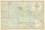 Post route map of the territory of Hawaii, Samoa Islands and the Island of Guam : showing Post Offices with the intermediate distance on mail routes in operation on the 1st of January, 1924