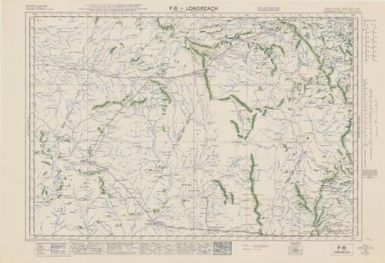 Australian aeronautical map: Longreach (Sheet F8)