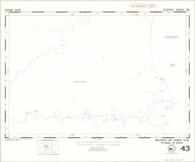Milinch of ... : fourmil of ... (43 - Fourmil of Buna - Milinch of Gona NW)