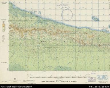 Papua New Guinea, New Guinea, Aitape, Aeronautical Approach Chart Series, Sheet 974 C-IV-G, 1956, 1:250 000