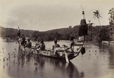 Solomon Island canoe