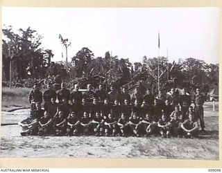 TOROKINA, BOUGAINVILLE. 1945-11-26. A GROUP OF OTHER RANKS' FROM HQ 23 INFANTRY BRIGADE