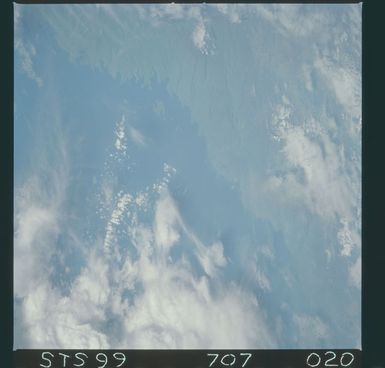 STS099-707-020 - STS-099 - Earth observation views taken from OV-105 during STS-99