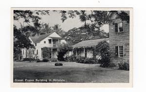 Oldest Frame Building in Honolulu