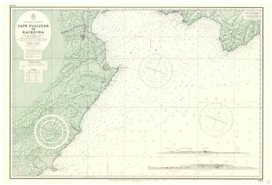 [New Zealand hydrographic charts]: New Zealand - South Island. Cape Palliser to Kaikoura. (Sheet 62)