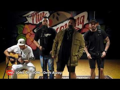 'Drift Away' by Sons of Zion Live in the Niu Rec Studios