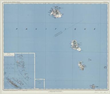 Archipel des Nouvelles Hebrides, 500.000e / dresse, dessine et publie par l'Institut Geographique National en 1949