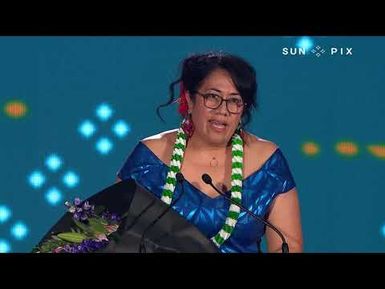 Clinical Nurse Director Safaato'a Fereti's speech | SunPix Awards 2020