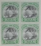 Stamps: Niue and Cook Islands Half Penny