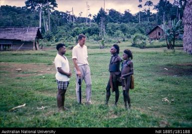 New Guinea - Gebusi village, Nomad, Western District