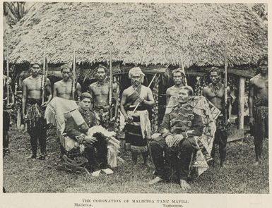 The coronation of Malietoa Tanu Mafili
