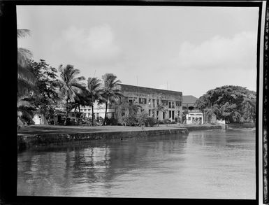 Bank of New South Wales, seaward side, Suva, Fiji