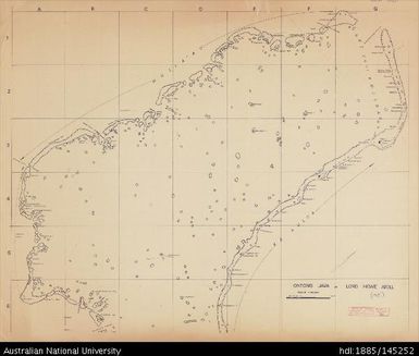 Solomon Islands, Ontong Java or Lord Howe Atoll (North), 1968?, 1:60 000