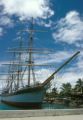 Honolulu, medium clipper ship "Falls of Clyde," national historic landmark and part of Hawaii Maritime Center
