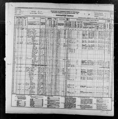 1940 Census Population Schedules - Hawaii - Kauai County - ED 4-1