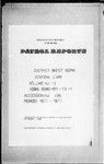 Patrol Reports. West Sepik District, Lumi, 1962 - 1963