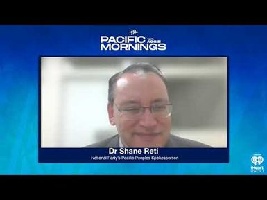 National Party’s Pacific Peoples Spokesperson Dr. Shane Reti