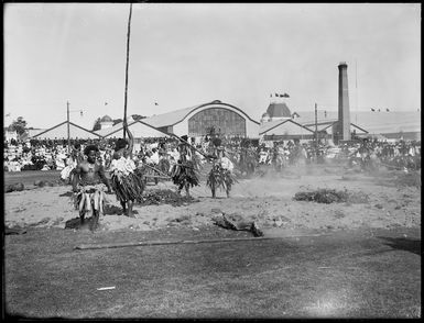 Fijian fire walkers, New Zealand International Exhibition, Christchurch