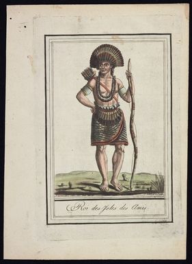 Grassset de Saint-Sauveur, Jacques, 1757-1818 :Roi des Iles des Amis. J Grasset St Sauveur inv. direx. J Laroque sculpt. [1788]