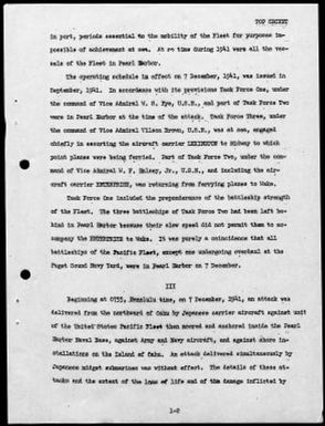 Kimmel, Husband E., Reports: Navy Court of Inquiry, Pearl Harbor Report, August 29, 1945