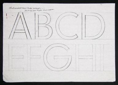 Churchward Type Medium 2002 Sketch