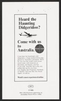 Heard the Haunting Didgeridoo? Come with us to Australia.