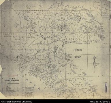 Papua New Guinea, District of Morobe, 1962, 1:31 680