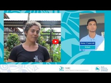 Teen Tuna Tok: SPC's Fisheries Scientist replies to Henry from Kiribati on World Tuna Day