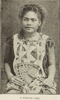 A Tongan girl