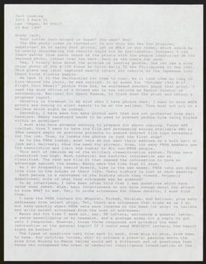 [Letter from David Aiken to Jack Leaming, March 19, 1997]
