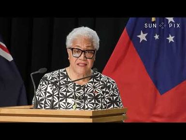 Samoa PM makes first official visit to Wellington