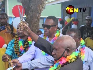 Kiunga Primary Classroom Opening