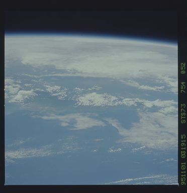 STS073-754-052 - STS-073 - Earth observations taken from shuttle orbiter Columbia